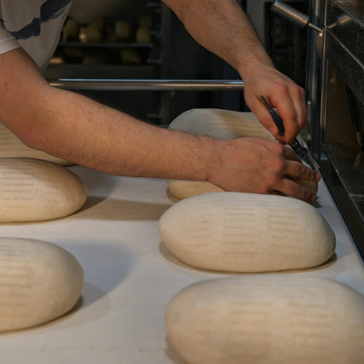 Scoring Artisan Bread Image