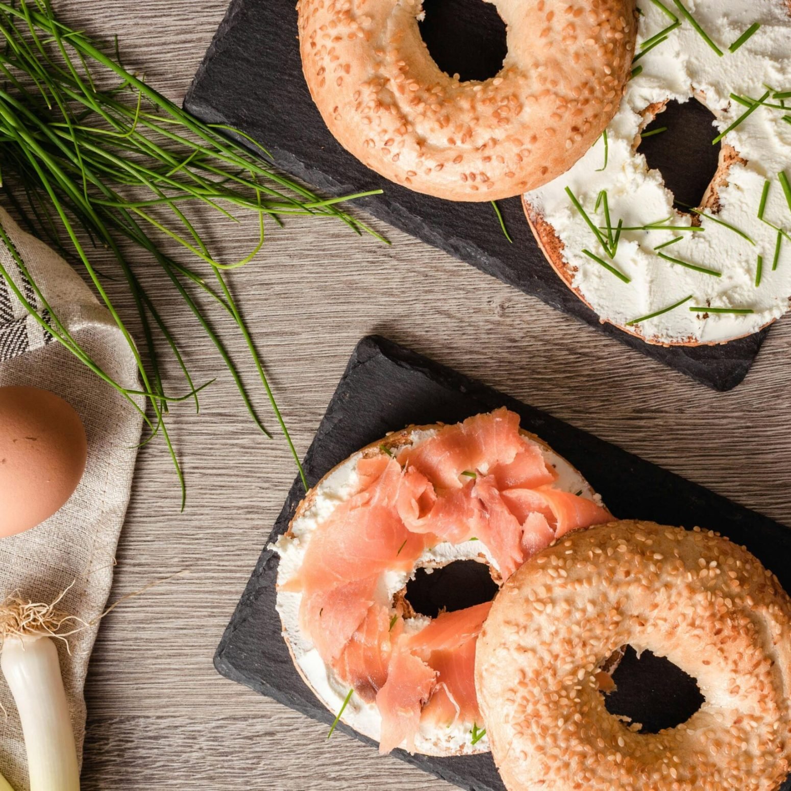 Sesame Bagel Display Image